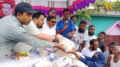 মিরসরাইয়ে জেটেবের ত্রাণ বিতরণ