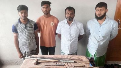 তিন সহযোগীসহ কিশোর গ্যাং লিডার ইলিয়াস গ্রেপ্তার